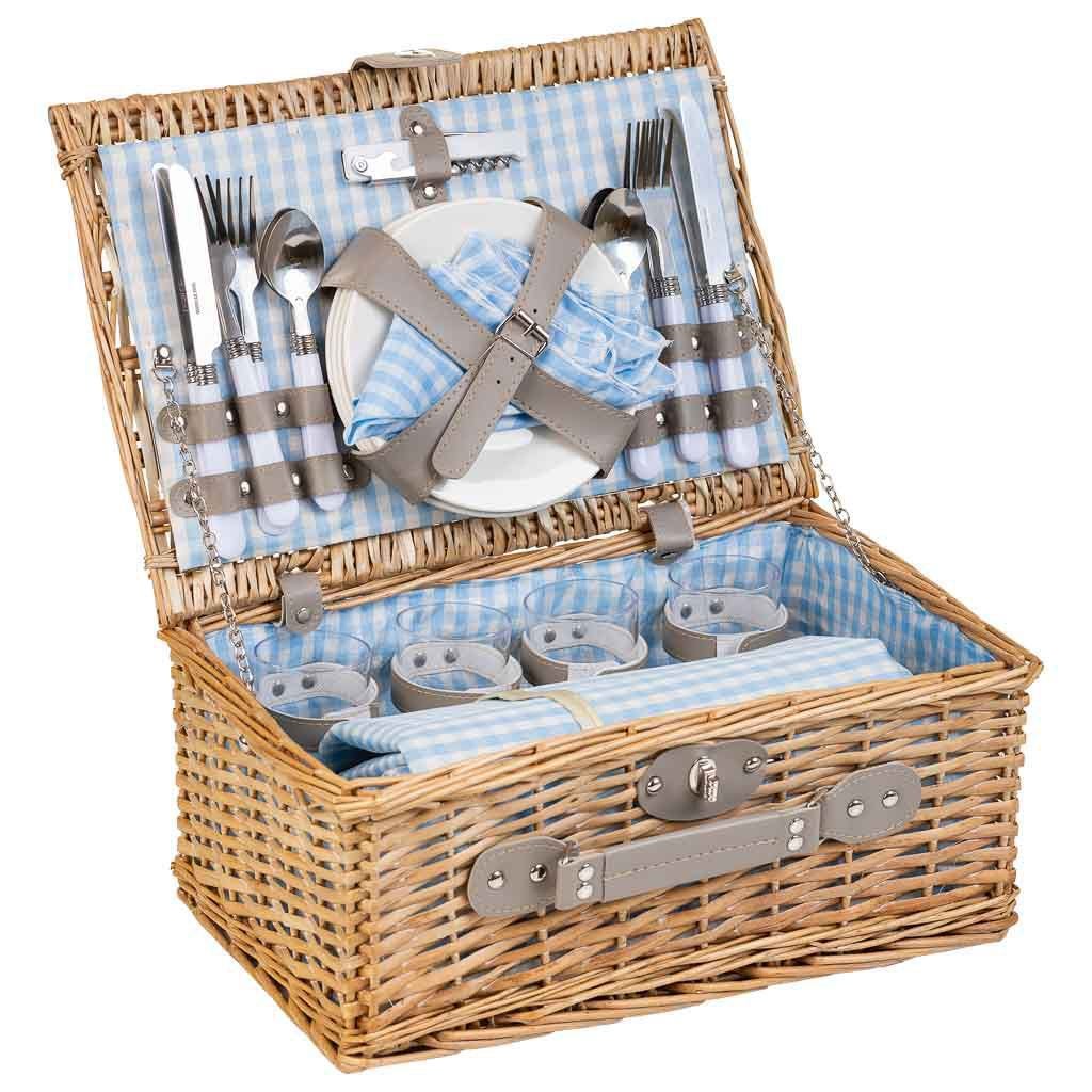 Coffret Pique-nique 4 Personnes Pearl - 22 Pièces Complet Coffret Pique-nique 4 Personnes Pearl - 22 Pièces Complet
