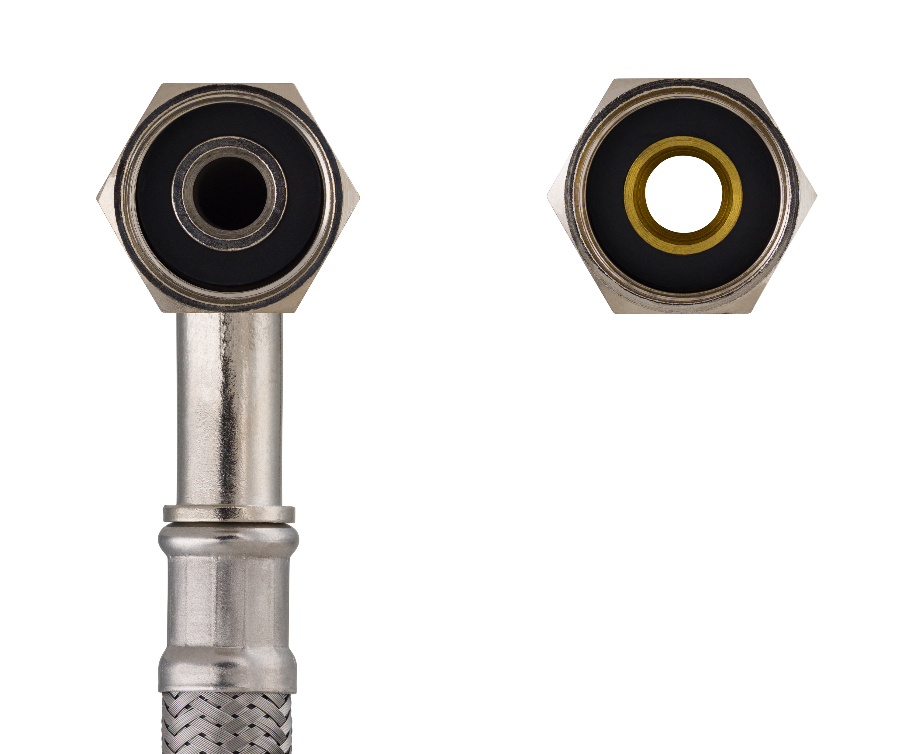 Flexible Inox coudé Femelle - Femelle 20x27 Longueur 1.50 mètre Passage Intérieur 13 mm NOYON & THIEBAULT - 4