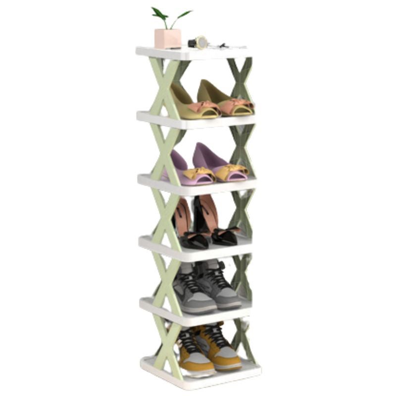 Étagère à Chaussures 3 Niveaux – Organisateur Gain De Place Robuste, Multicouche, Facile à Nettoyer Pour Entrée & Maison