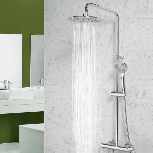 Kibath Columna De Ducha Sin Grifo Leroy Merlin Columna Ducha
