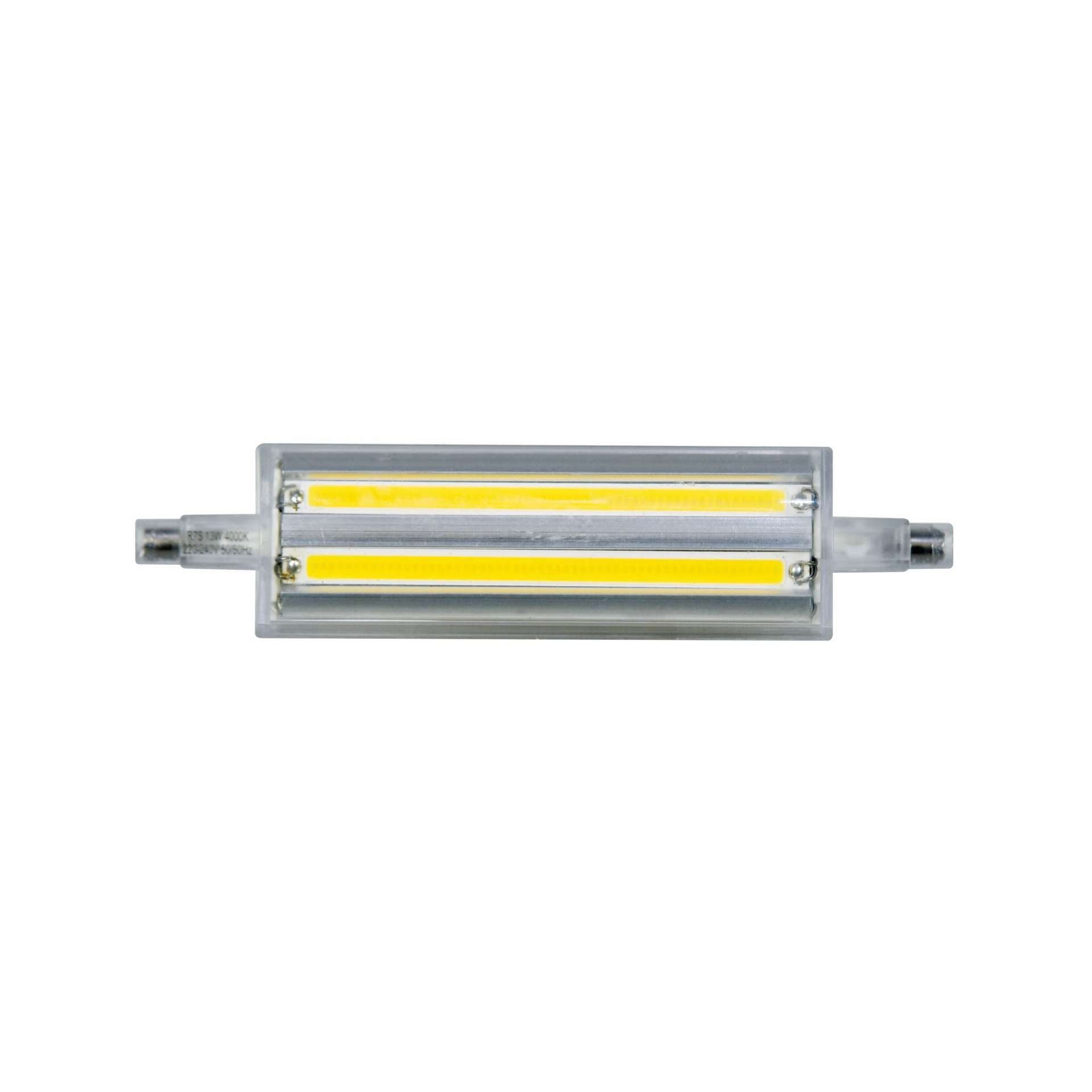 Lampă cu tub LED R7S 13W pentru montare ulterioară, 160°, 5000K, 1800lm, reglabilă TRIAC, pentru iluminat interior - Beneito & Faure