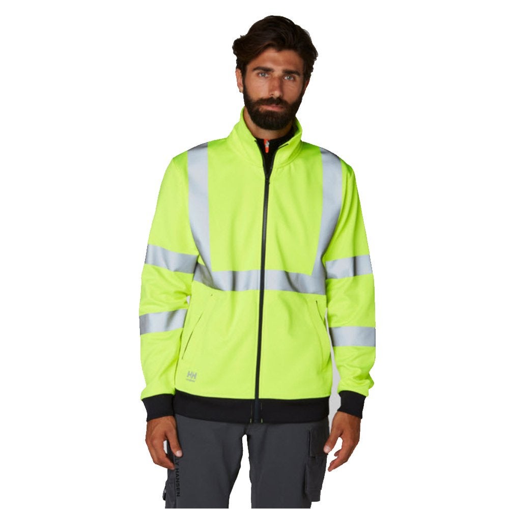 Sweat shirt haute visibilité Helly Hansen ADDVIS ZIP Jaune XXL - 3