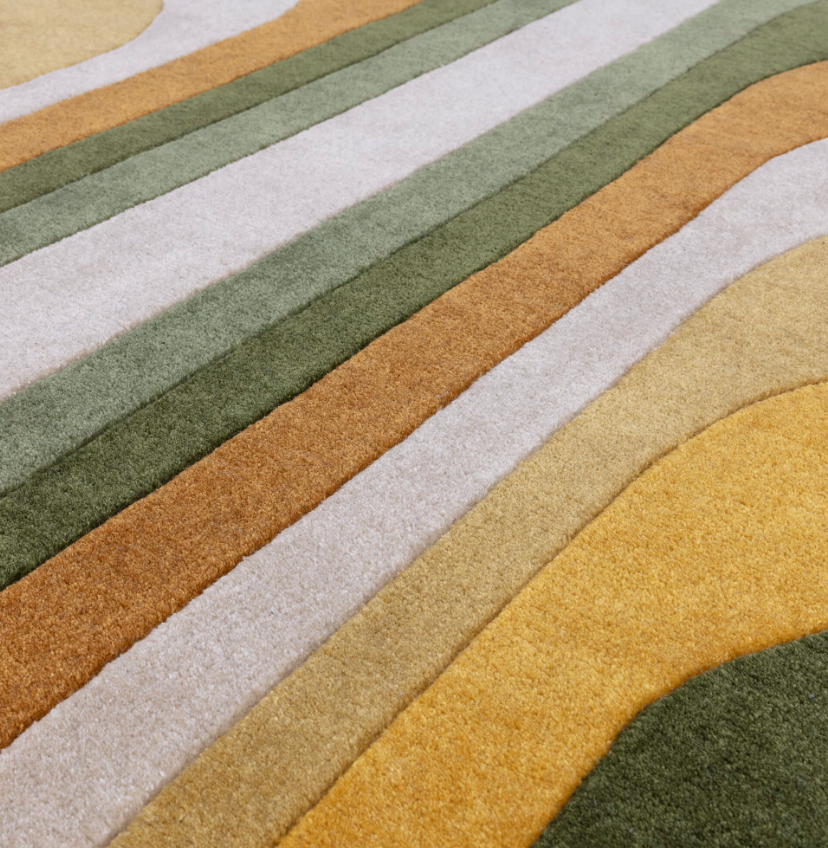 Tapis de salon moderne style rétro TIPPY 120x170 cm - 3