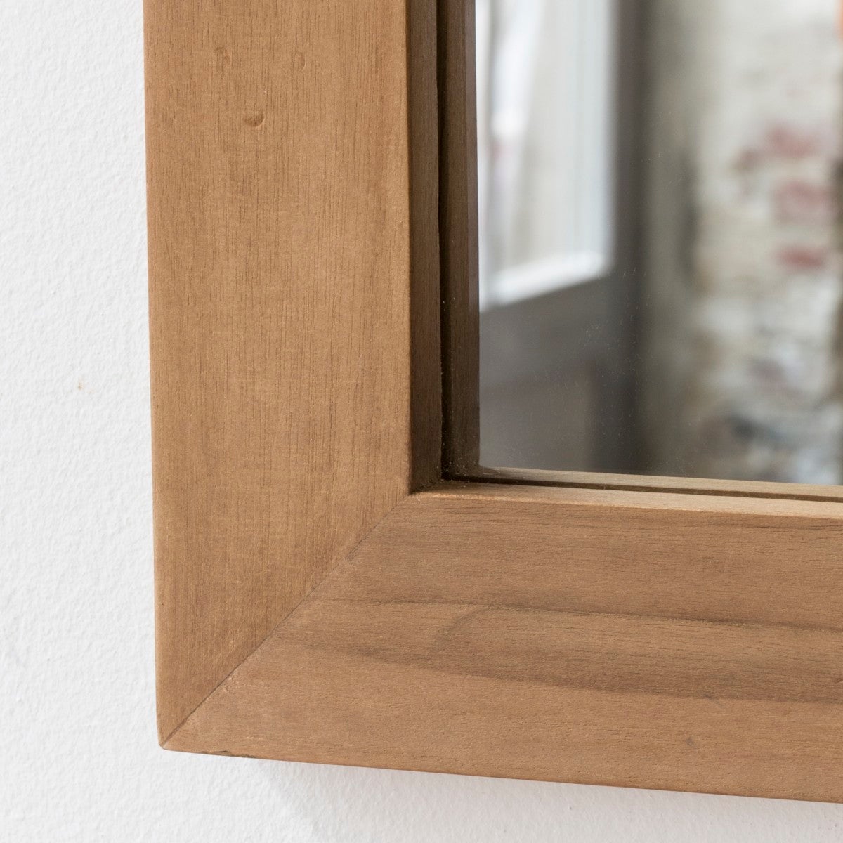 Tikamoon Specchio teak tek teck massello legno 140x70 decorazione complemento bagno - 2