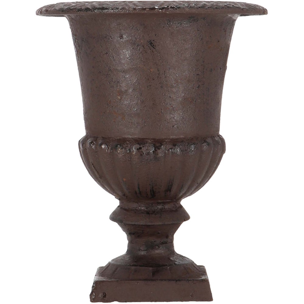 Vase de jardin décoratif français en fonte - 4