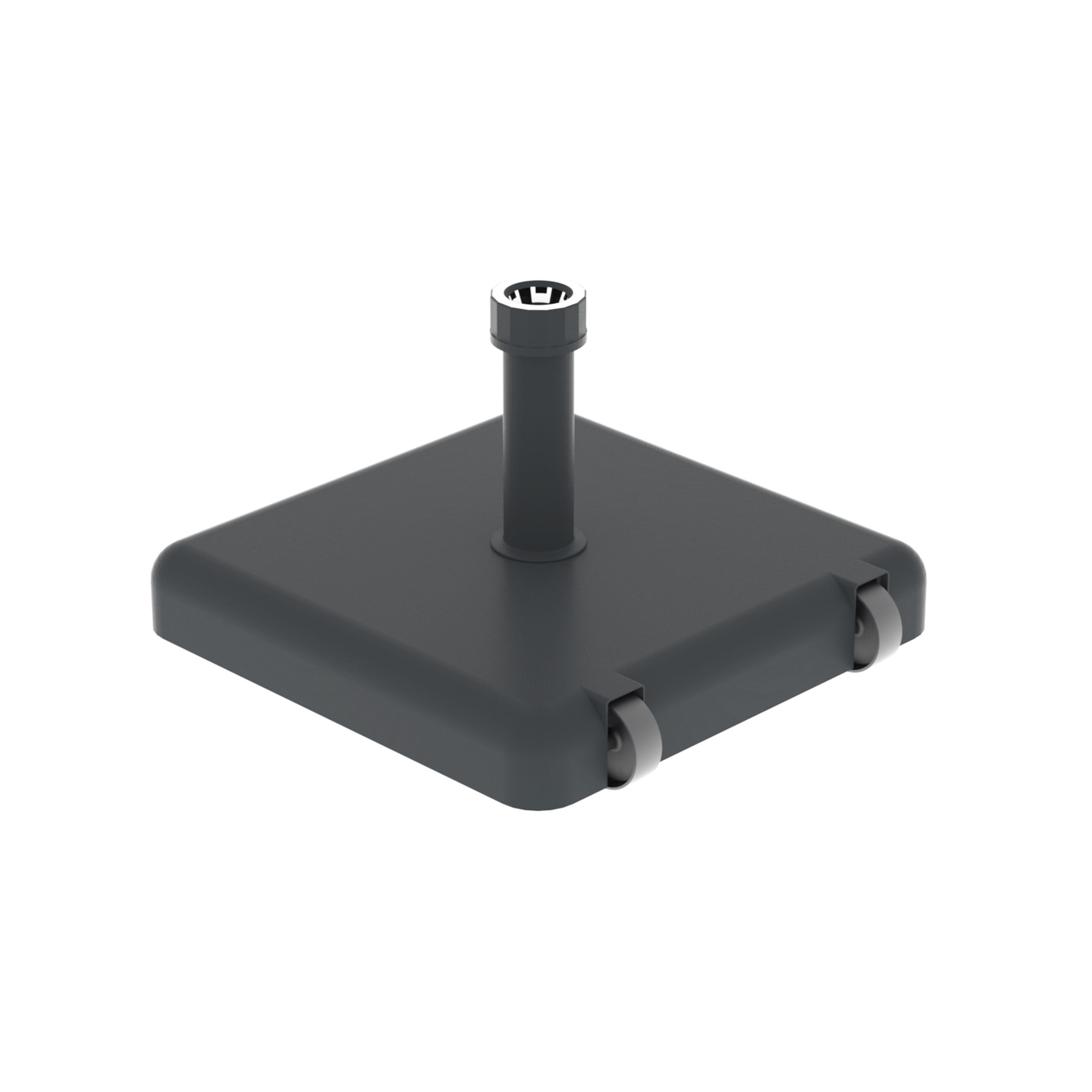 IASO Basics BM-40 - Pied de parasol 40 kg avec roulettes (Ø 38–50 mm) - 3