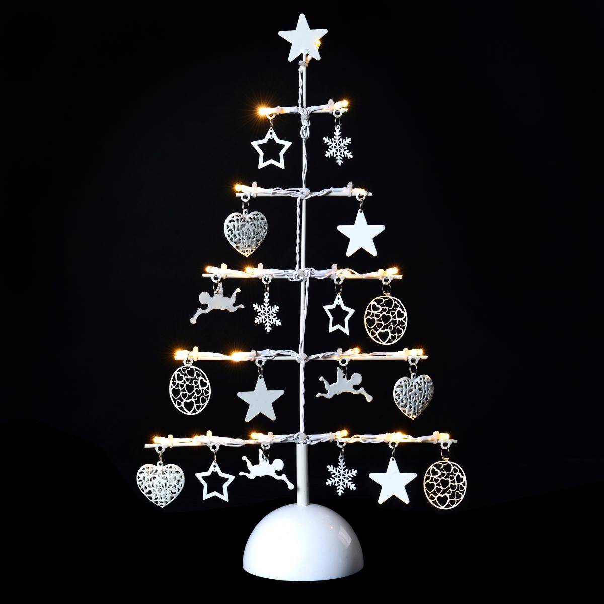 Lanterne Lumineuse Et Musicale Père Noël & Bonhomme De Neige - Lot De 2 Feeric Lights Christmas Rouge