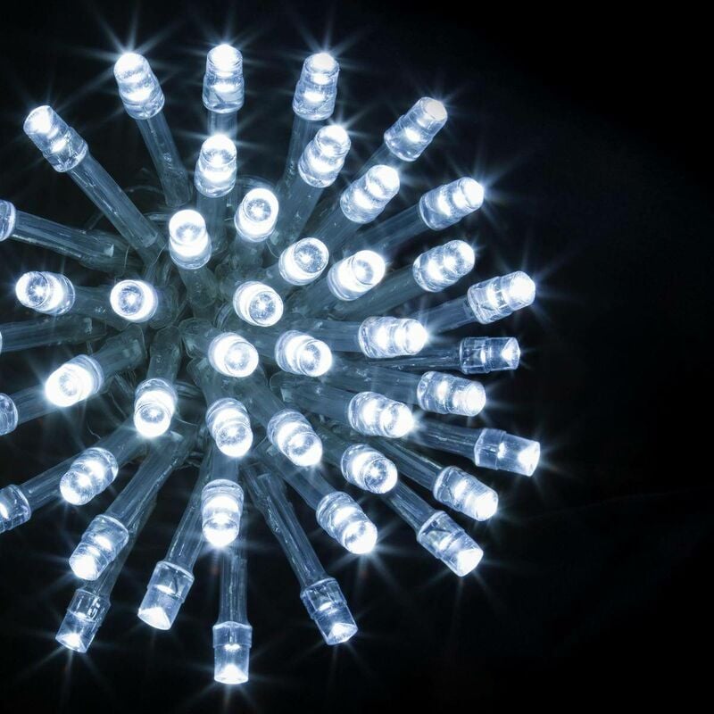 Guirlande Lumineuse Extérieure FEERIC - Tube Électrique 6m, 108 LED Blanc Froid | Déco Noël Et Jardin