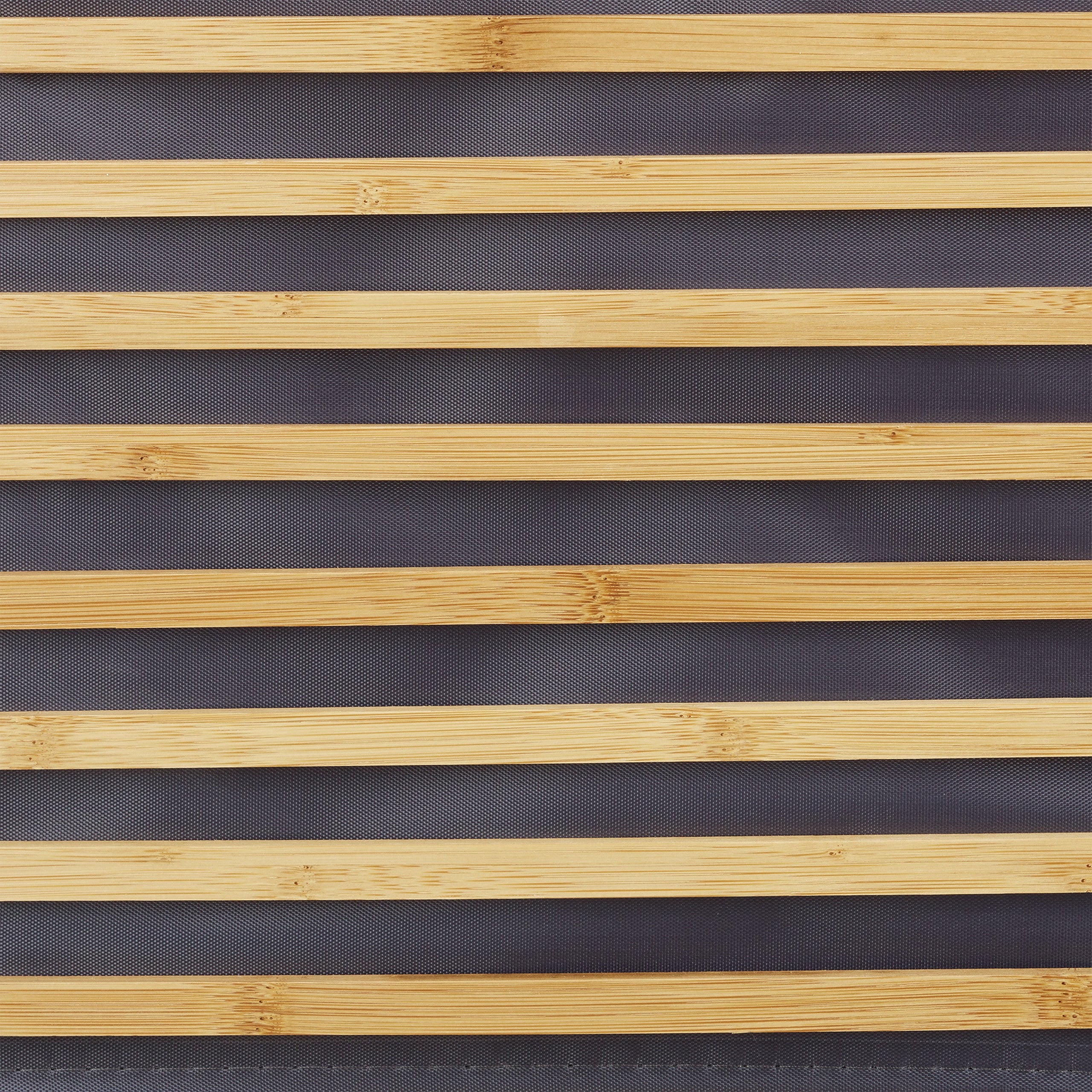 Banc avec rangement et coussin, coffre en bambou pour l'entrée, taille L, 50 x 93 x 48 cm, naturel, Relaxdays - 9