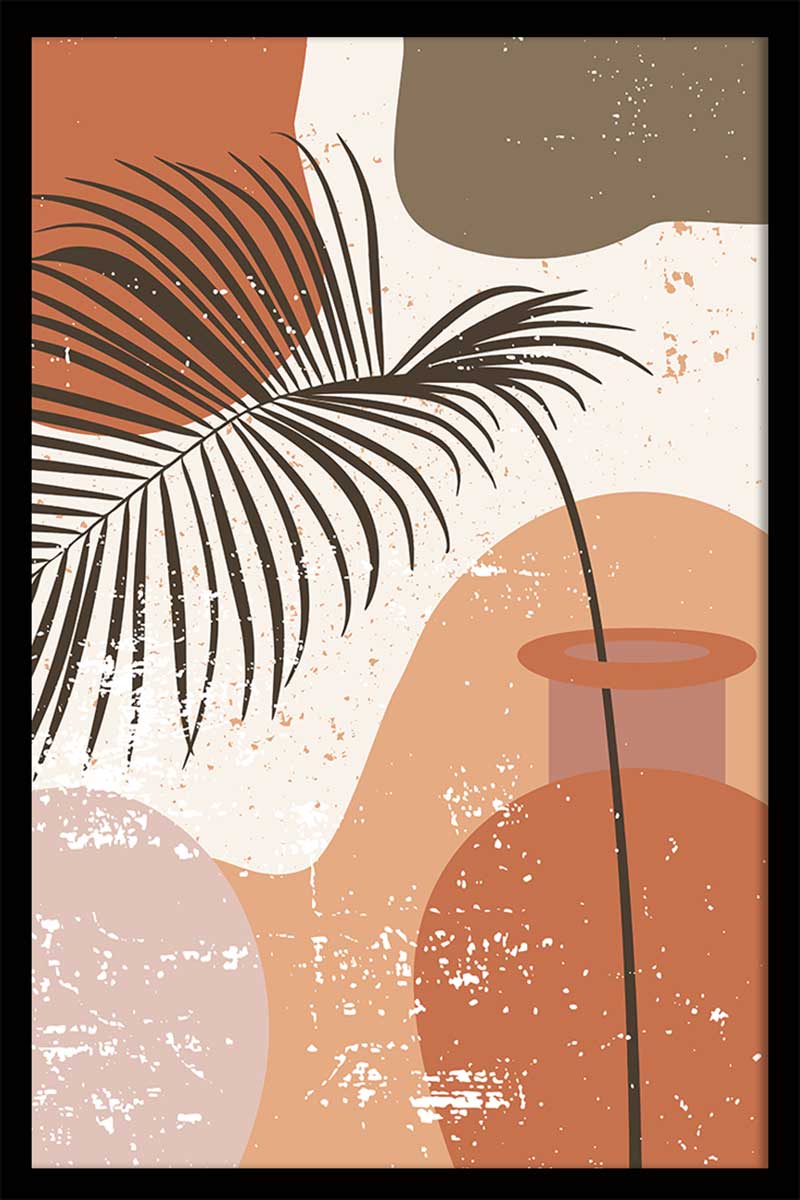 Affiche Art organique Terracotta - 40x60cm - made in France - 5