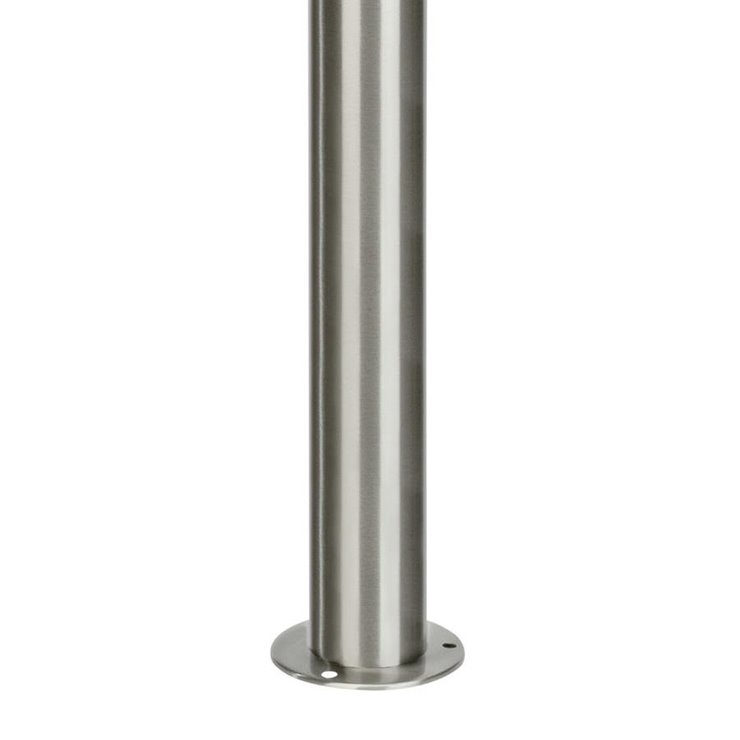 Lampada Da Tavolo BRILLIANT PLOW Stile Rustico Bianco/Legno Chiaro Con Interruttore A Cavo E Testa Orientabile