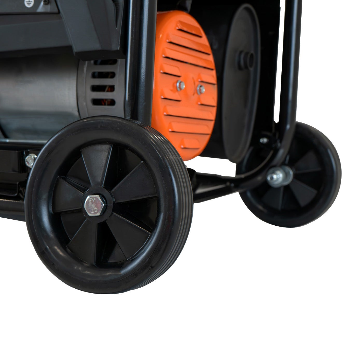 Générateur à Essence Portable Groupe Éléctrogène Genset Monophasé 3300w 7CV 12 L 4 Temps 210cc Sortie 230v AC 12v DC - 4