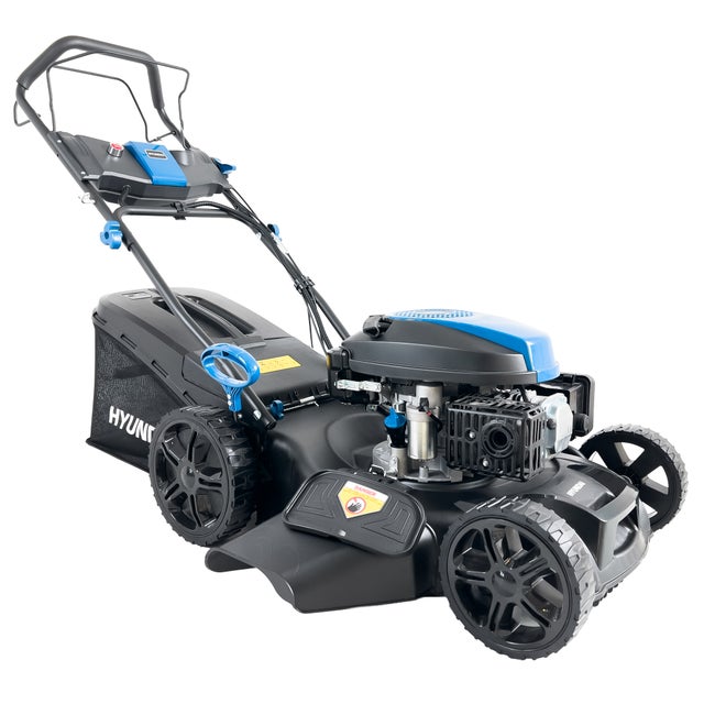 Hyundai Tondeuse à Gazon Thermique Autotractée 51 cm 196 cm3 Démarrage Élec HYM20200SPEX-EU