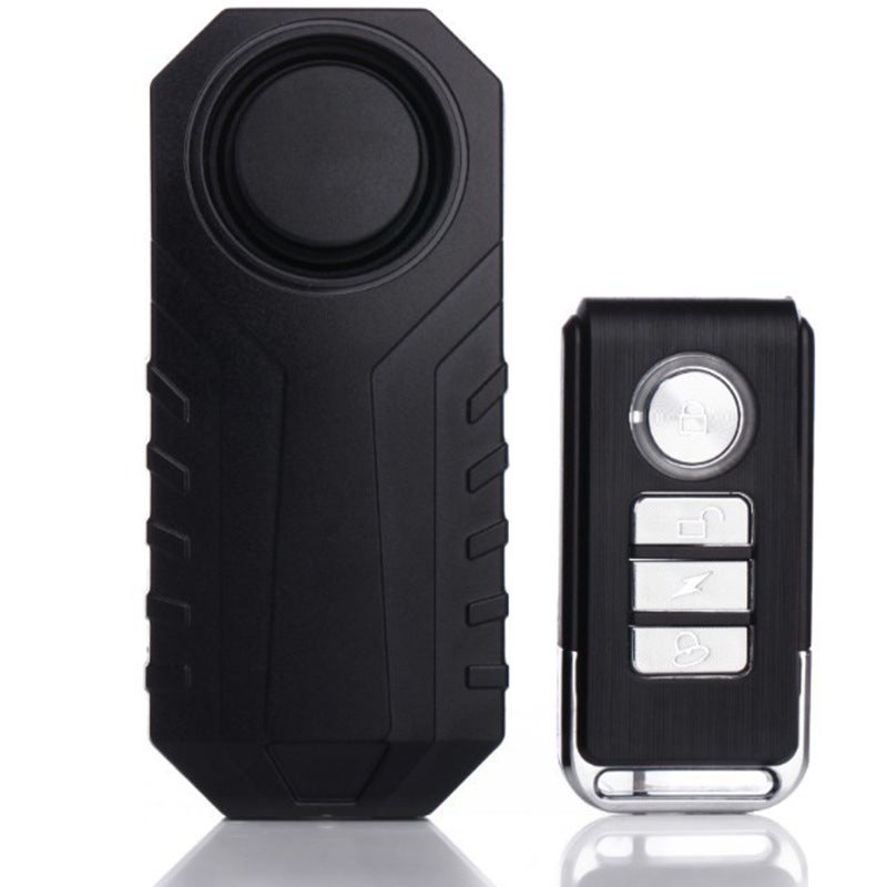 Télécommande D’alarme Moto – Antivol Sans Fil, Recharge USB, Noir
