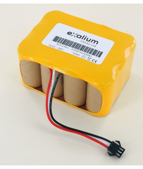 Batterie NiMh 4.8V 3Ah Pour Aspirateur Electrolux ZB404 / ZB4104 - Neuf, Marque EXALIUM