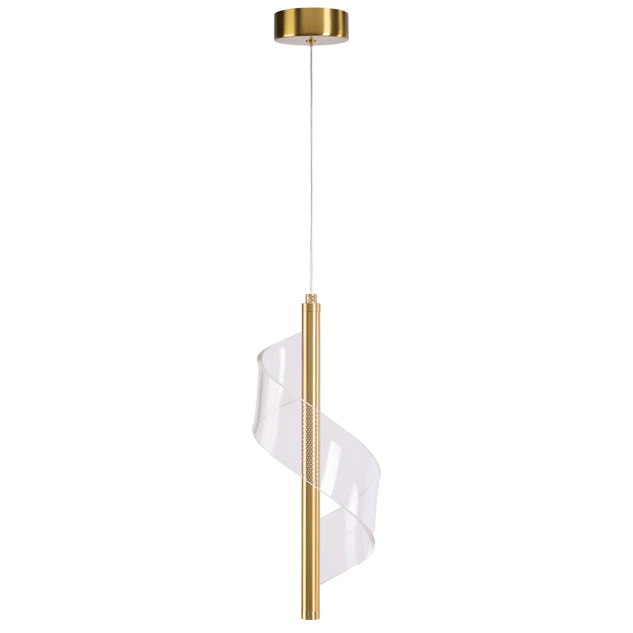 Lampa Sufitowa Wisząca Led Toolight Led App1550-Cp Złoty