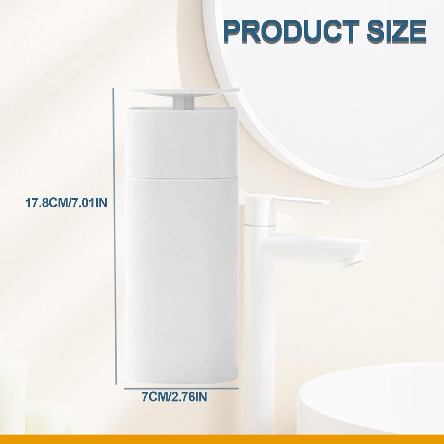 Distributeur de savon à pousser pour distributeur de liquide, distributeur de savon, pompe vide, distributeur de cosmétiques, bouteille de liquide - 2