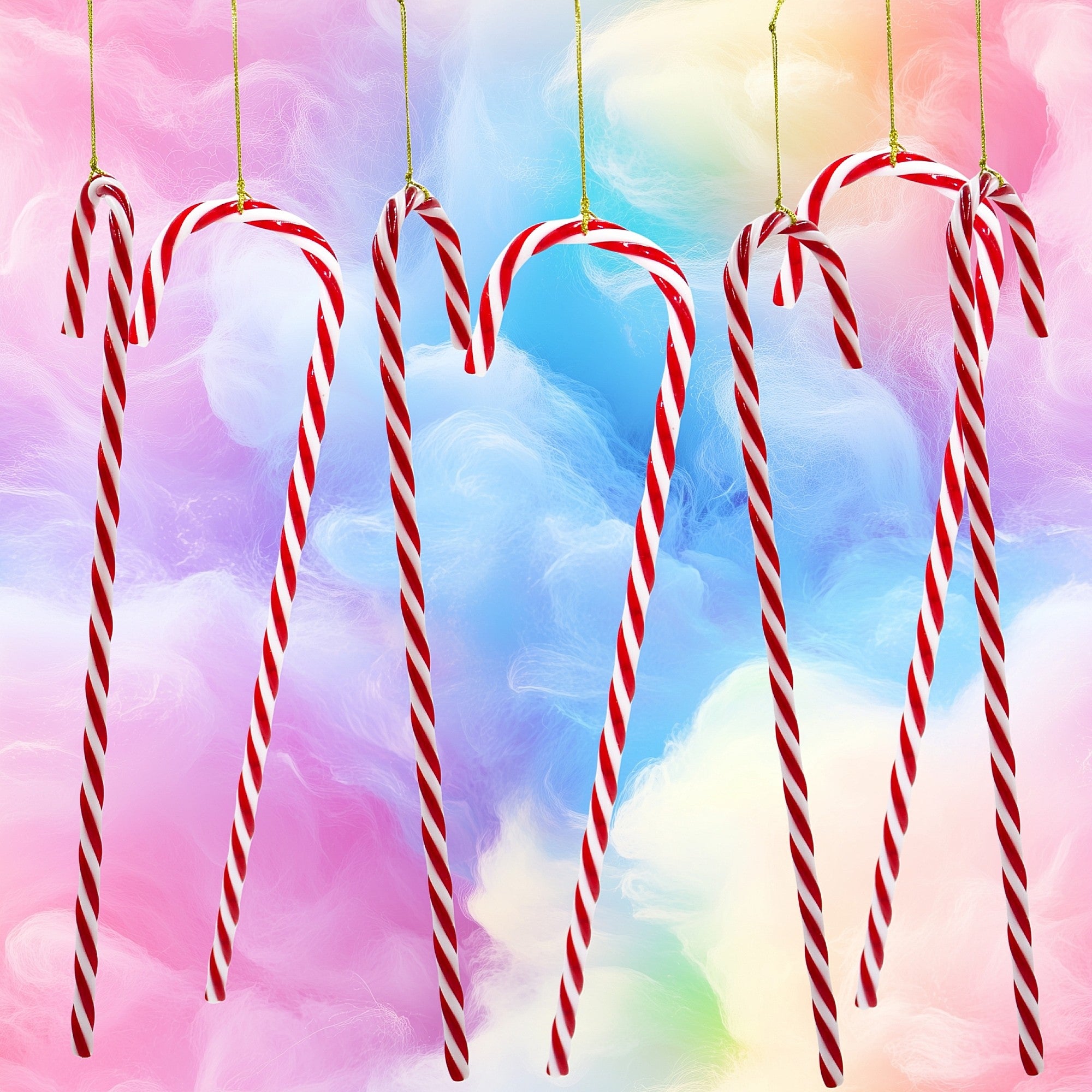 Dekoracja świąteczna w kształcie laski cukrowej Candy Cane 30 cm Mica - 3