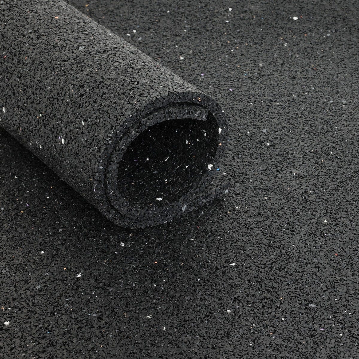 Tappeto Erboso Artificiale Morbido - Nero/Grigio, 200x450 Cm - Con Fori Di Drenaggio, Adatto A Balcone, Terrazzo E Giardino