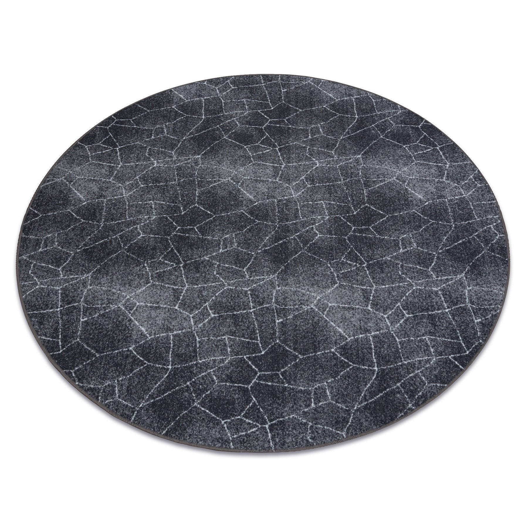 Dywan STONE koło Kamień szary koło 100 cm