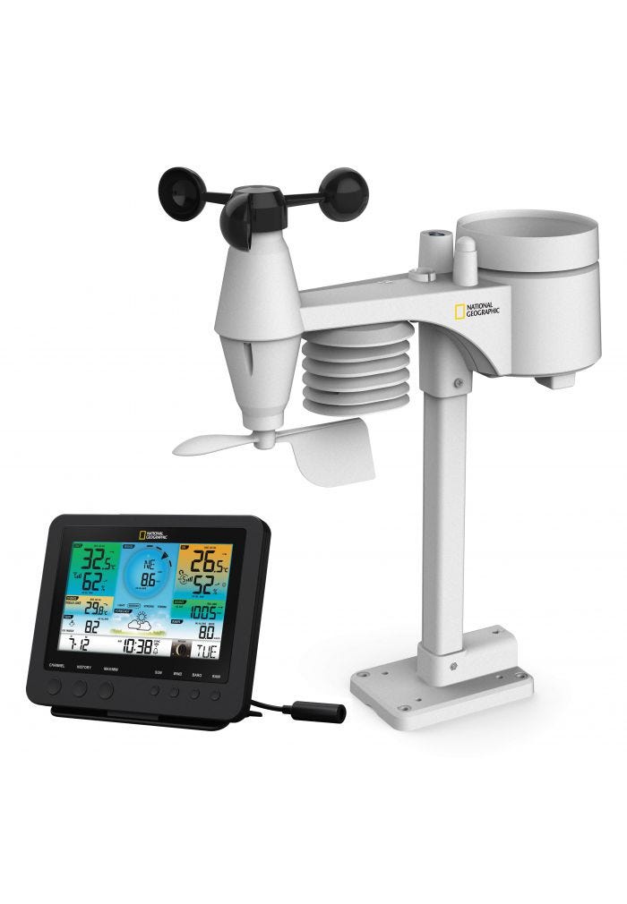 Tuya Stazione Meteorologica Smart WiFi con Display Tuya Stazione Meteorologica Smart WiFi con Display