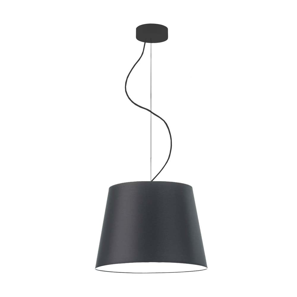 Lampa wisząca zwis żyrandol sufitowa z abażurem stożek COSMO Z1