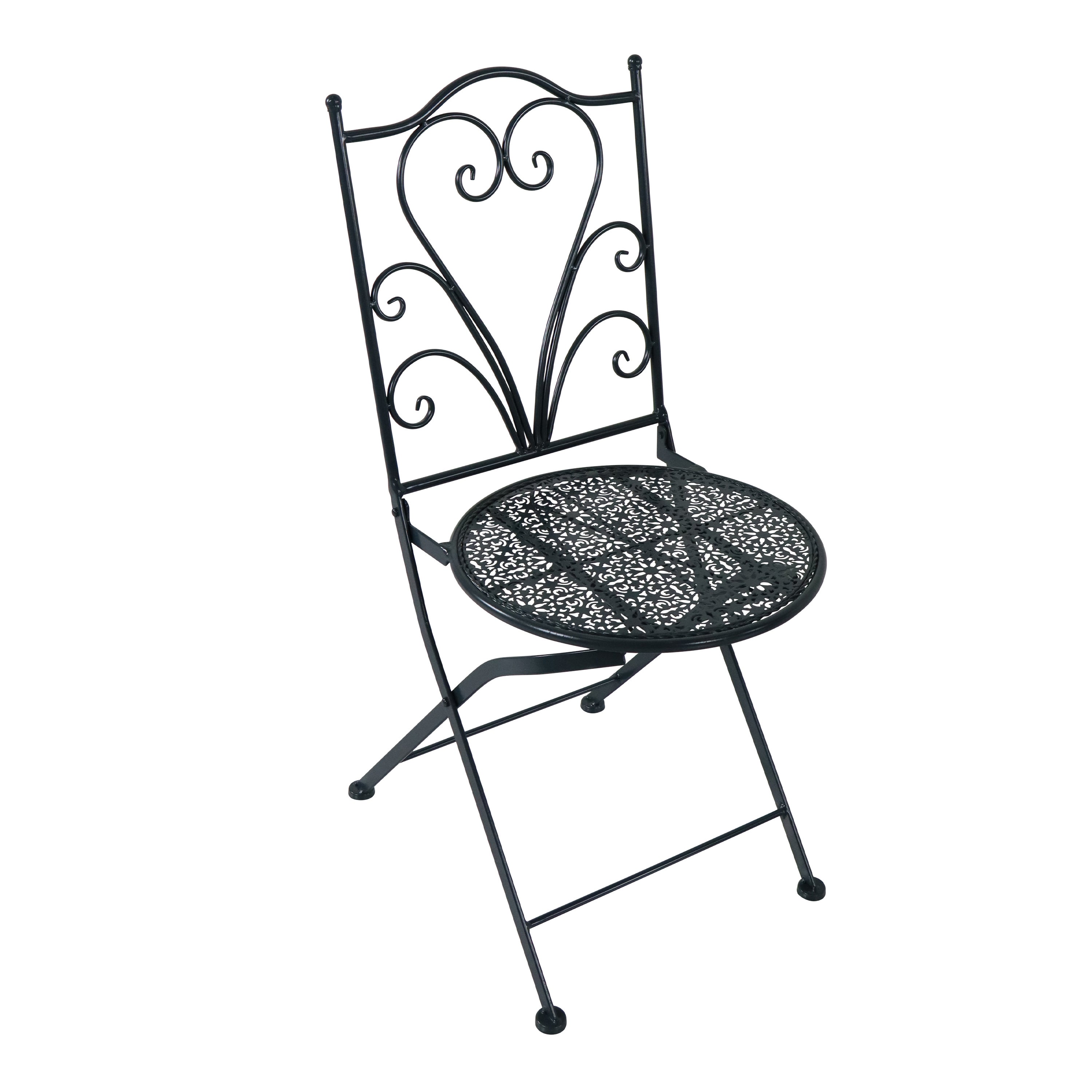 Salon bas de jardin en Métal Anthracite 2 personnes - 2
