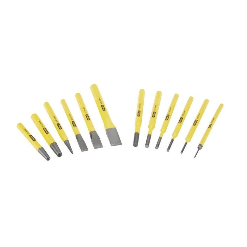 Stanley - Jeu de 12 outils de frappe - 4-18-299 - 3