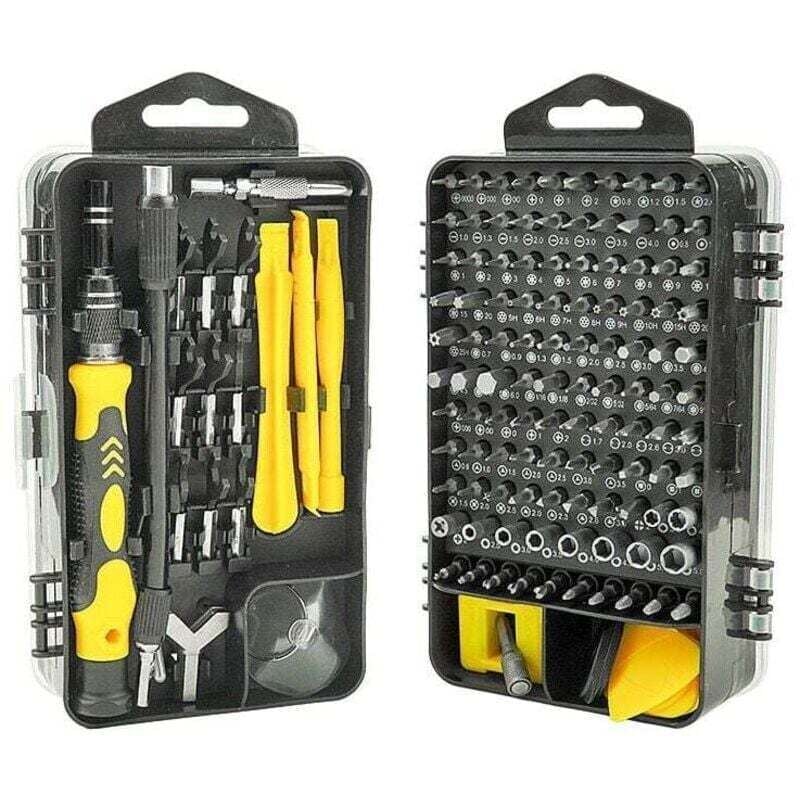 Kit Tournevis Précision 152 En 1 – TeknoSar Pour Réparation Téléphone, Étui Inclus