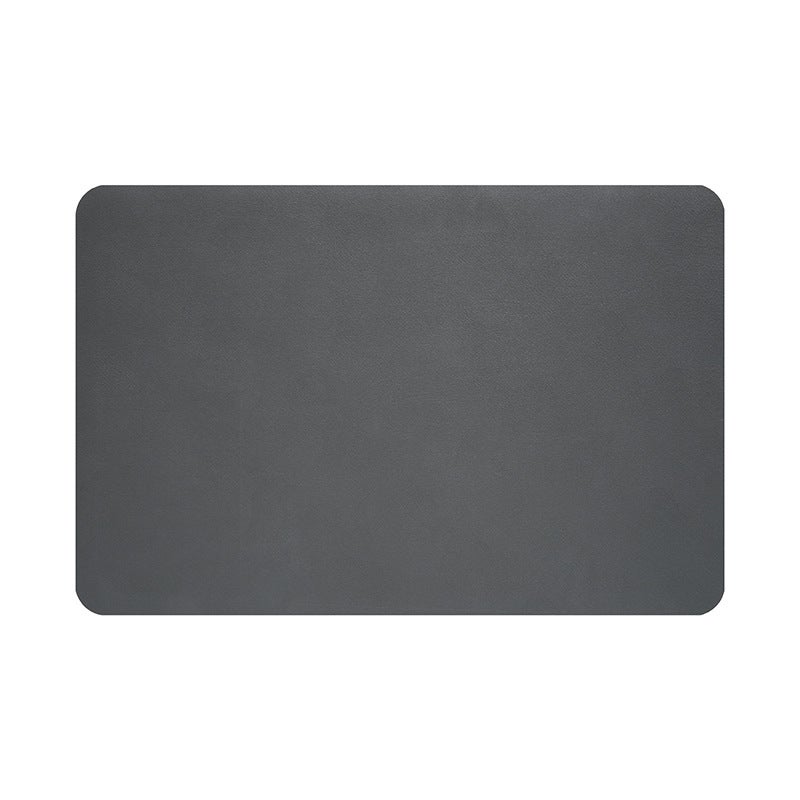 Tapis égouttoir Diatomée - Absorbant, Antidérapant, Sèche Vite, 40x30 Cm, Gris Foncé