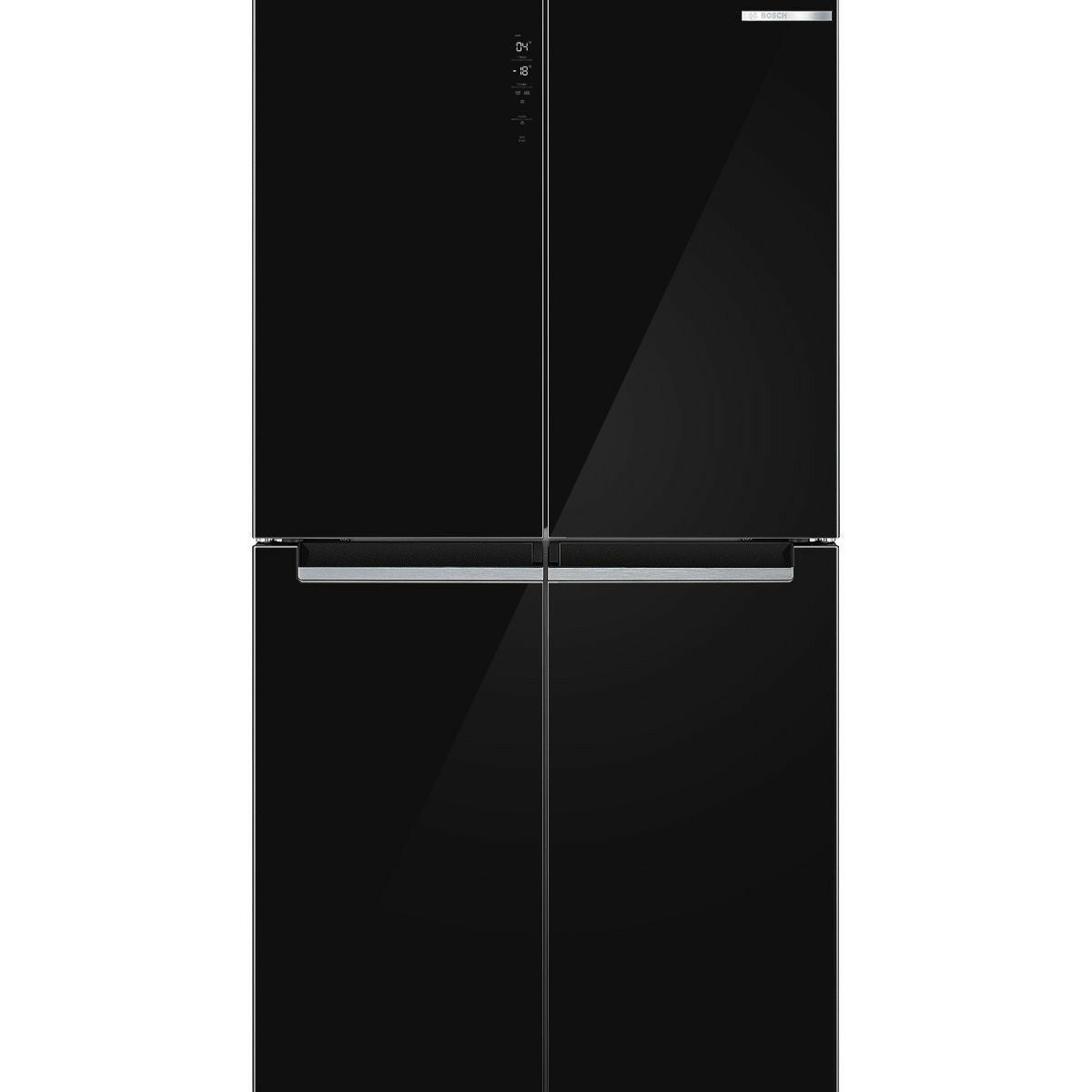 Bosch Negro Nevera Serie 4 Kmc85lbea Puerta Lado A Lado Independiente 547 L E - Imagen 2