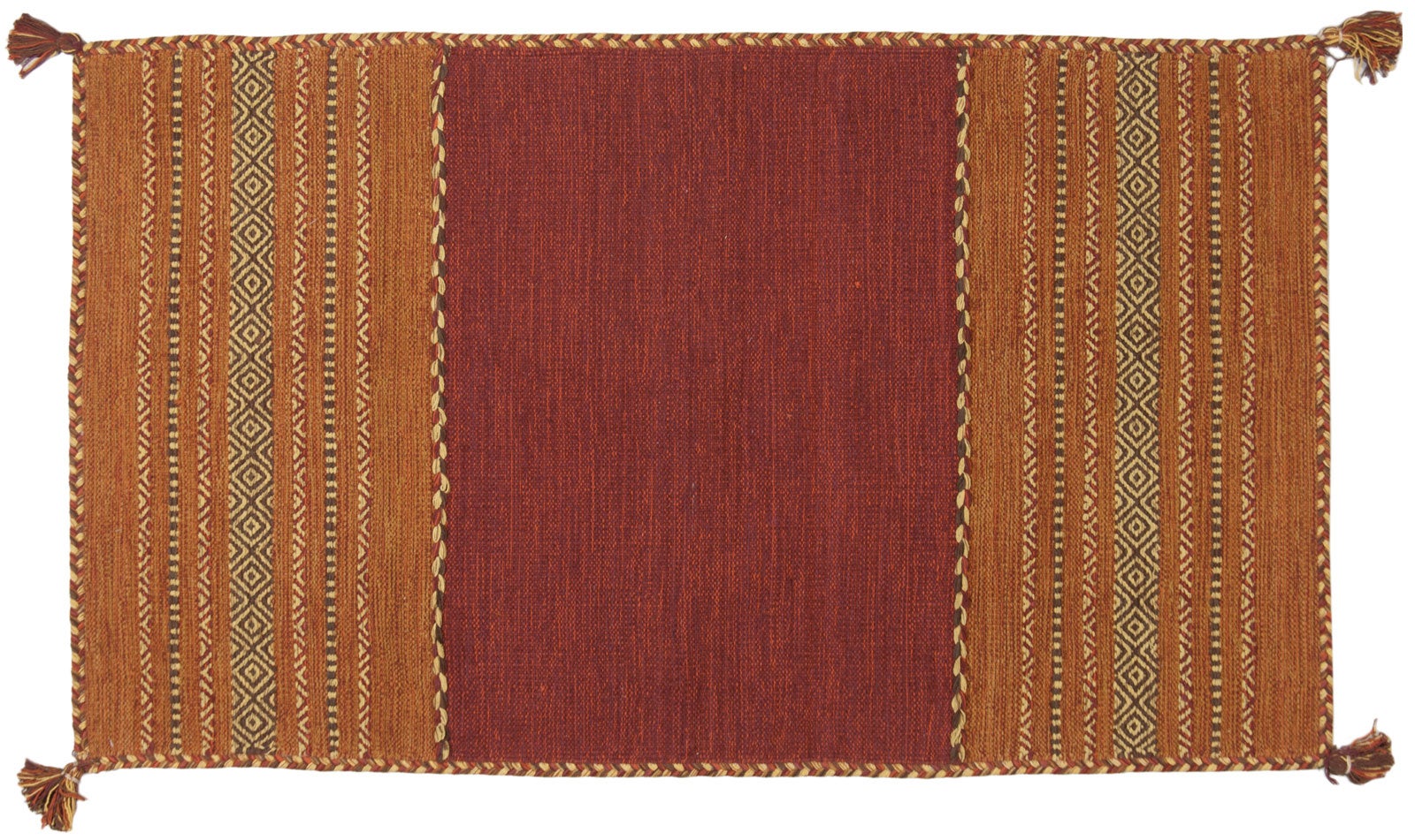 Kilim Lory tribal 100% bawełna, indyjski, ręcznie robiony 200x60 cm