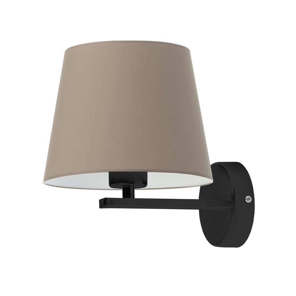 Kinkiet lampa ścienna lampa na ścianę z abażurem stożek SIMPLE
