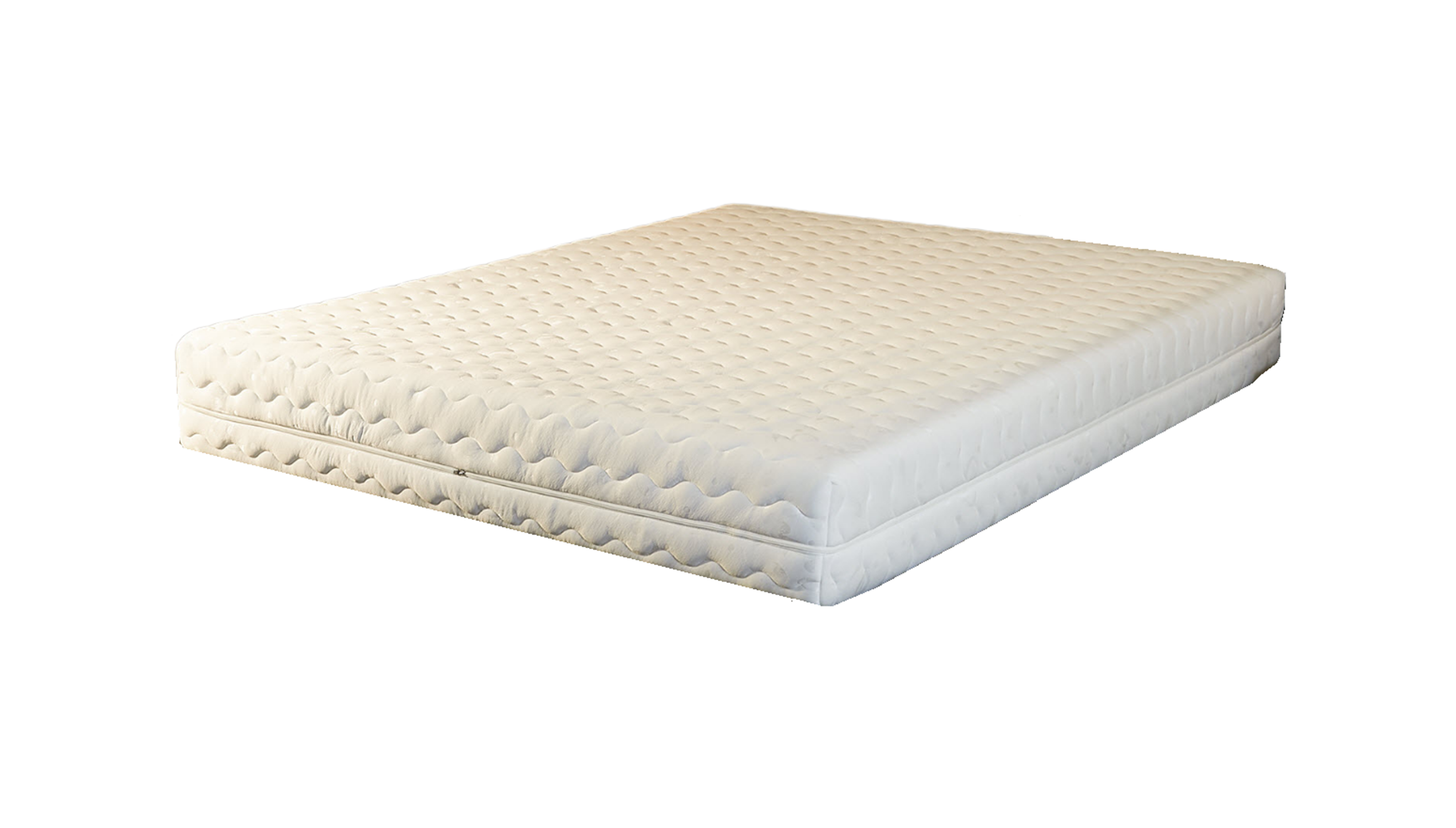 Matelas contact latex 90x200x21 cm ferme déhoussable 7 zones confort respirant polyuréthane HR - 2