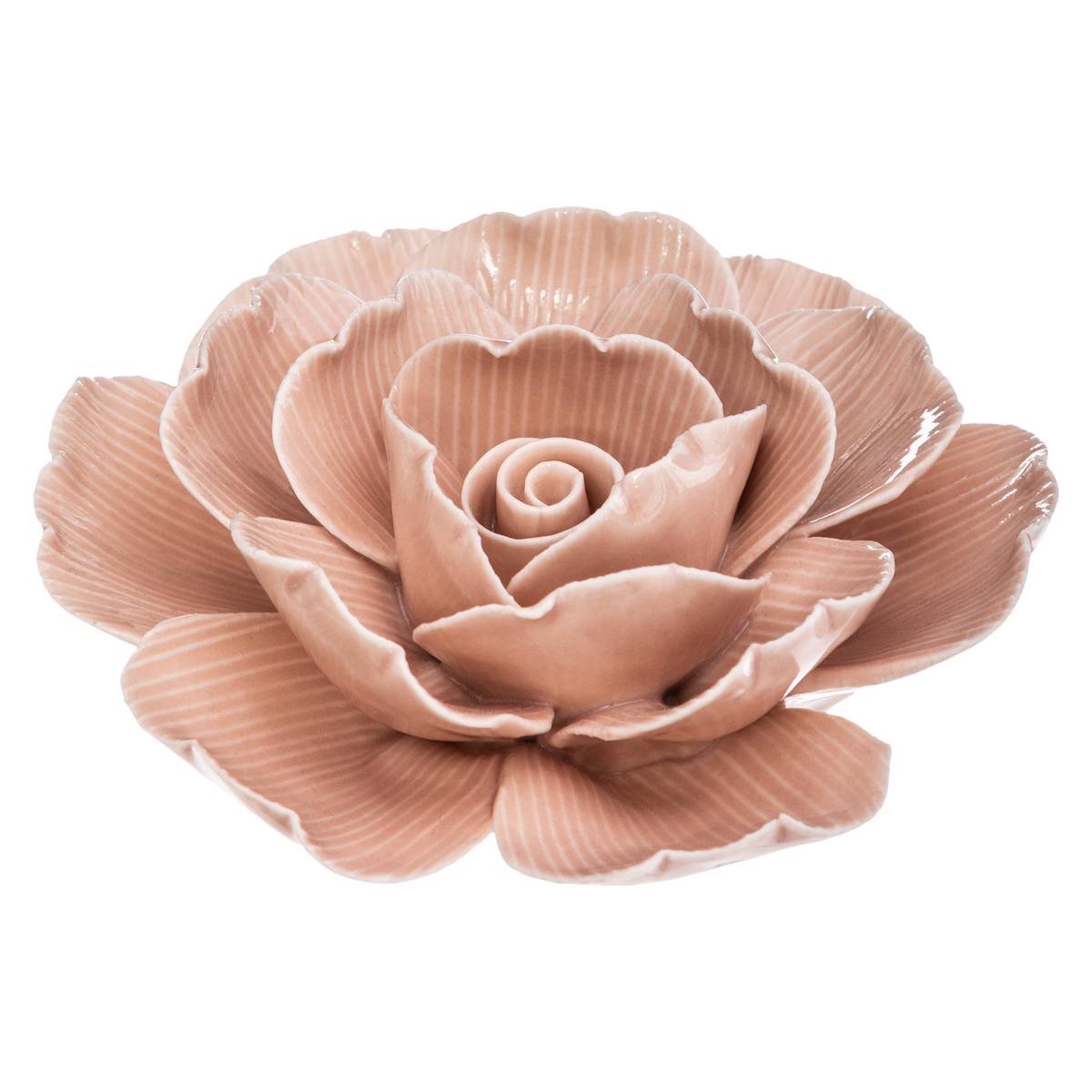 Fleur Déco Poésie D.10cm Céramique Vert Clair - Atmosphera Créateur d'intérieur - 2