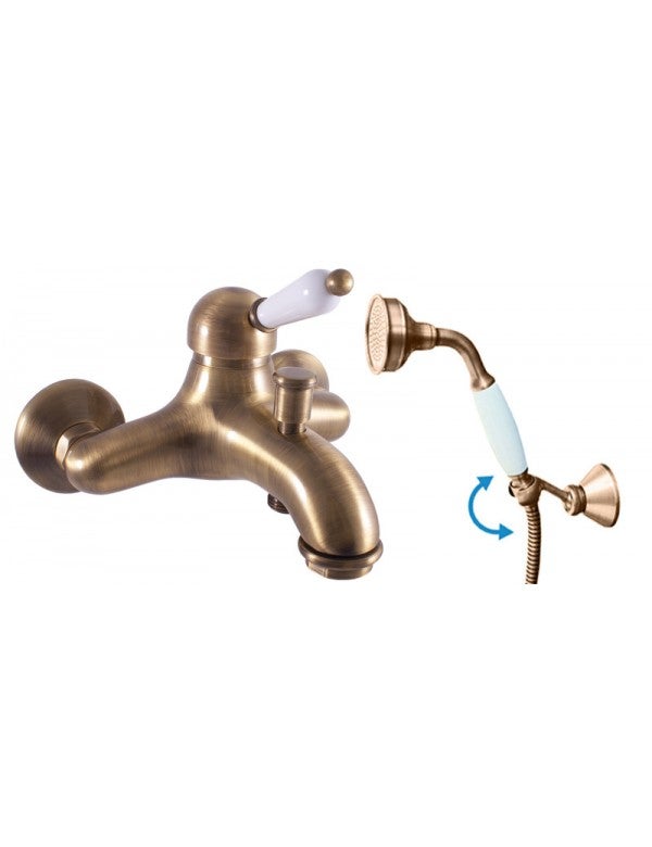 Robinet baignoire salle de bain minimaliste mural encastrable douchett – Atelier Du Robinet