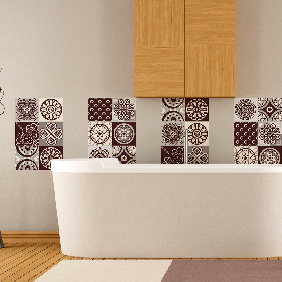 12 adesivo piastrelle azulejos Pisco - Sticker adesivo - adesivi murali - 12stickers15x15cm - 3