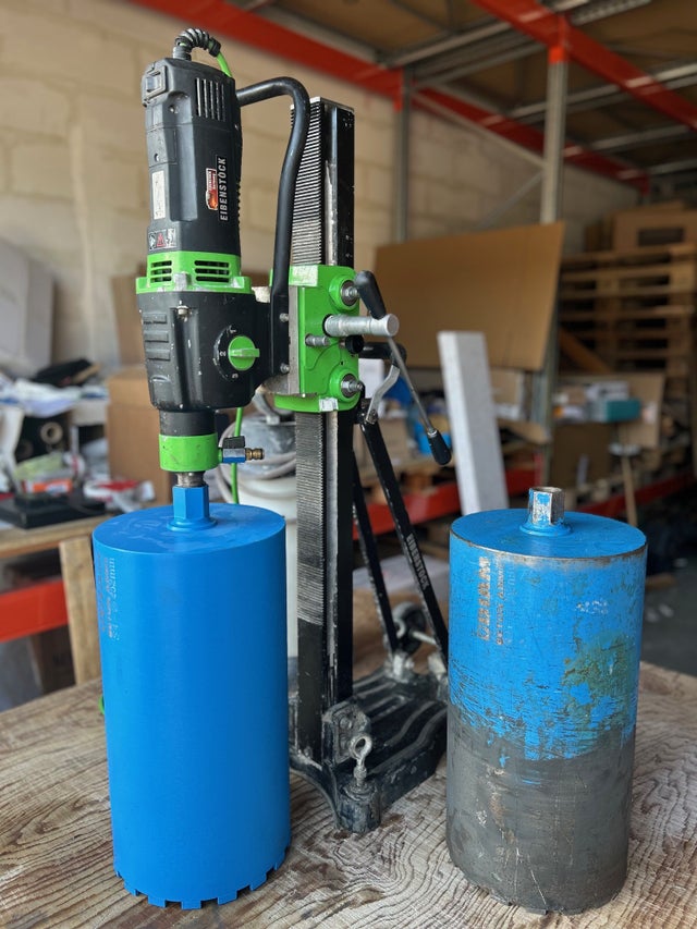 Carotteuse à eau professionnelle électrique 230V DIAM INDUSTRIE jusqu’à 250mm