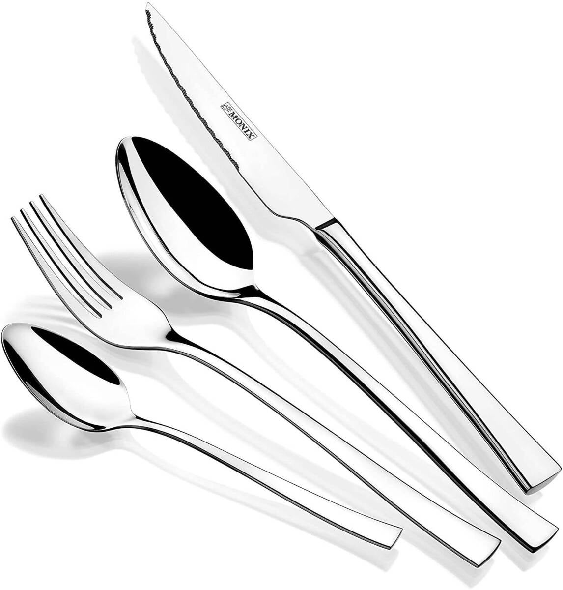 COUVERTS INOX MODENA C/CHULET - 24 PCS | Leroy Merlin