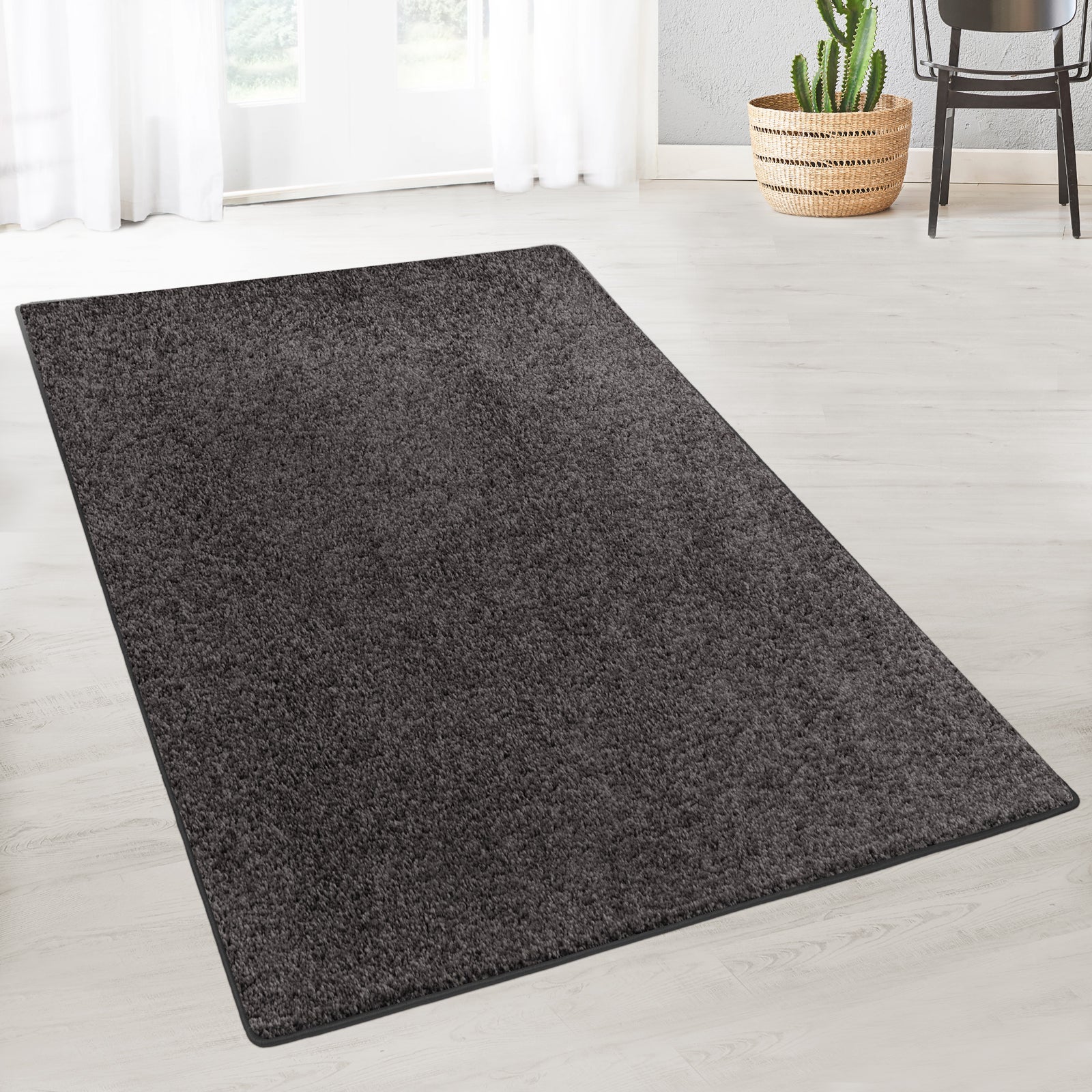 KARAT Tapis De Salon Bali Gris Anthracite 50 X 500 Cm Leroy Merlin Karat tapis de salon bali gris anthracite 50 x 500 cm leroy merlin