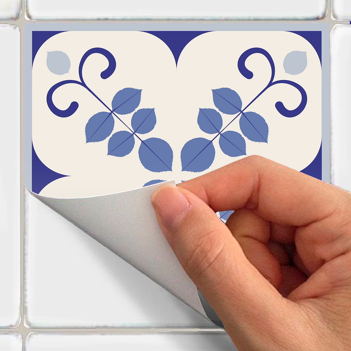 24 adesivi piastrelle di cemento azulejos ciara - Sticker adesivo - adesivi murali - 24stickers15x15cm - 4