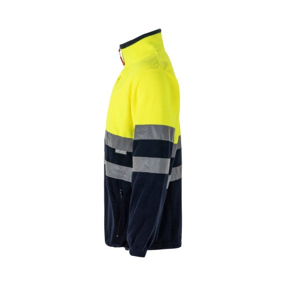 VESTE POLAIRE BICOLORE HV - 3