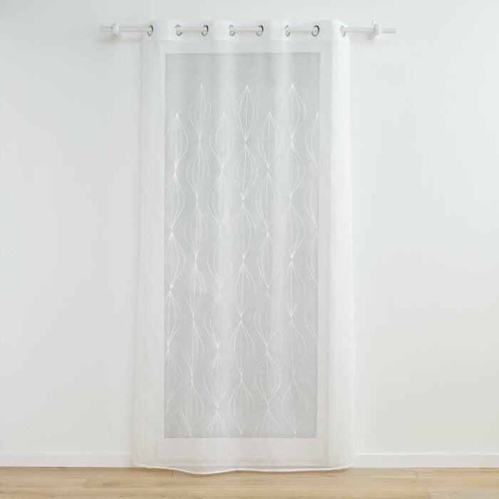 Voilage œillets (140 x 280 cm) Maël Blanc - Rideau / Voilage / Store