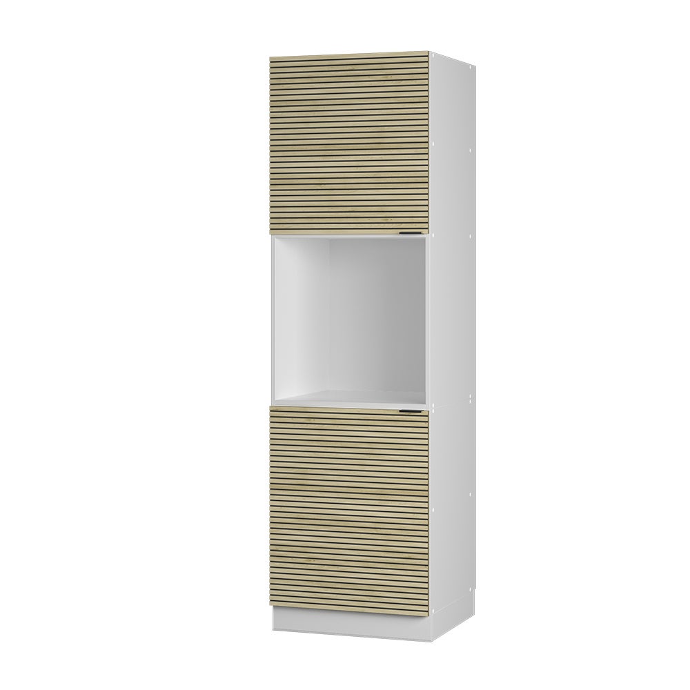 Vicco Szafka kuchenna Fame-Line, Panel dębowy, 60 cm z otwartą półką