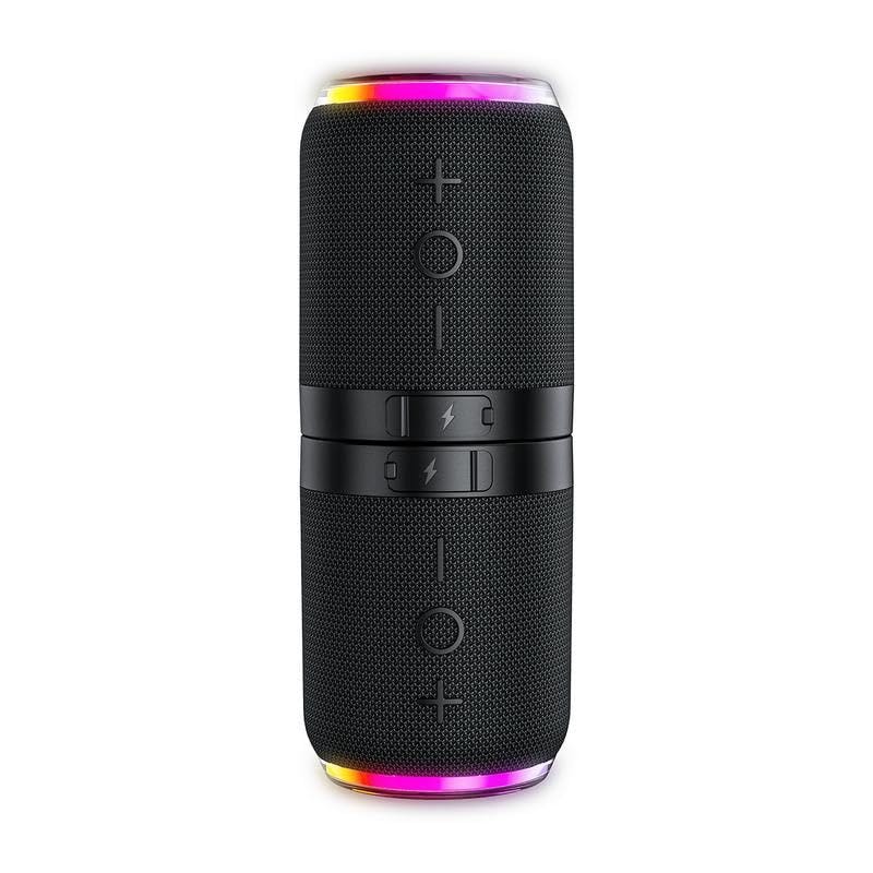 Altoparlante Bluetooth 2-in-1 Magnetico Da 20W – IPX6, Batteria 4000mAh, Suono Stereo, Luci RGB, V5.3