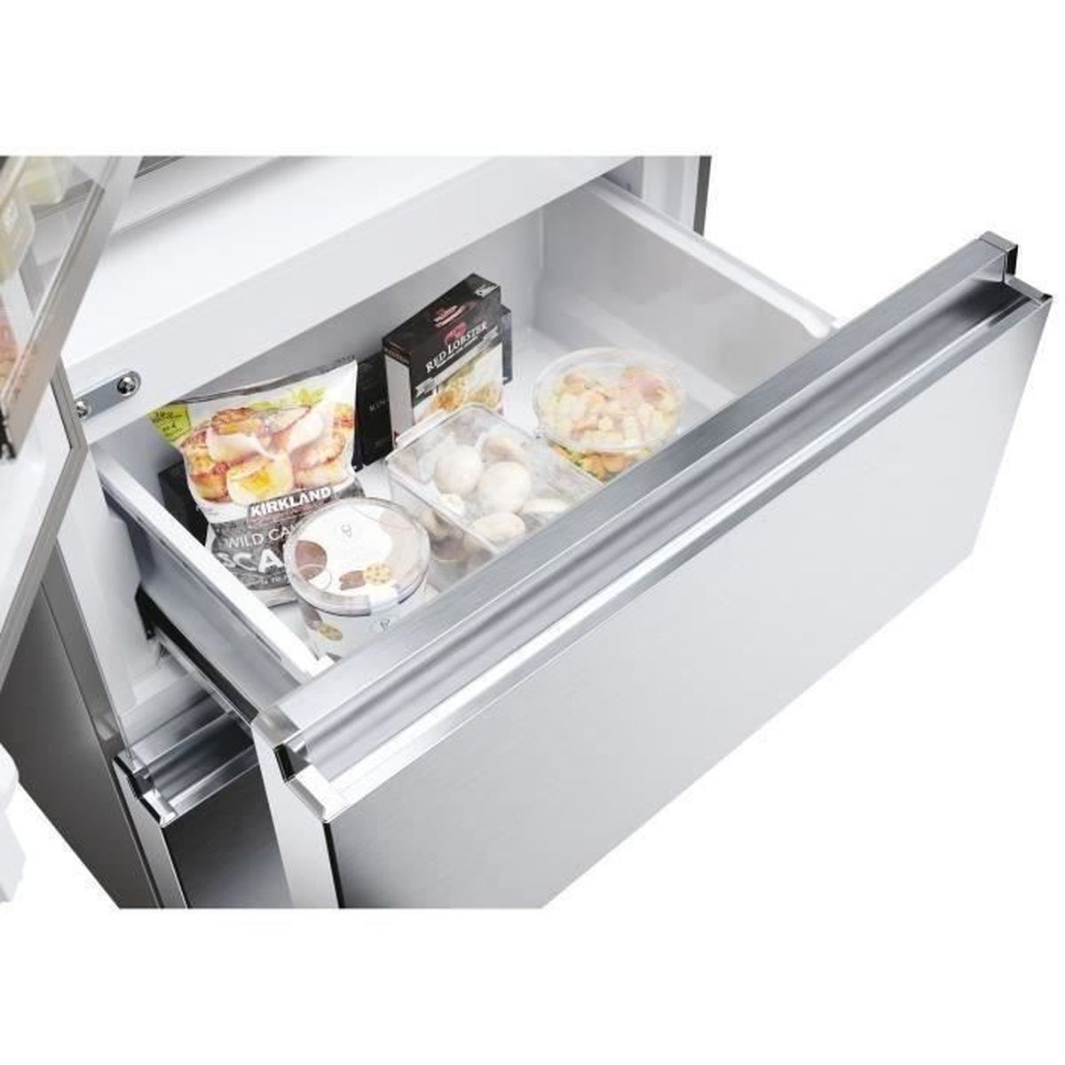 Réfrigérateur multiportes Haier 477 L Total No Frost compresseur Inverter 37 dB argent - 6