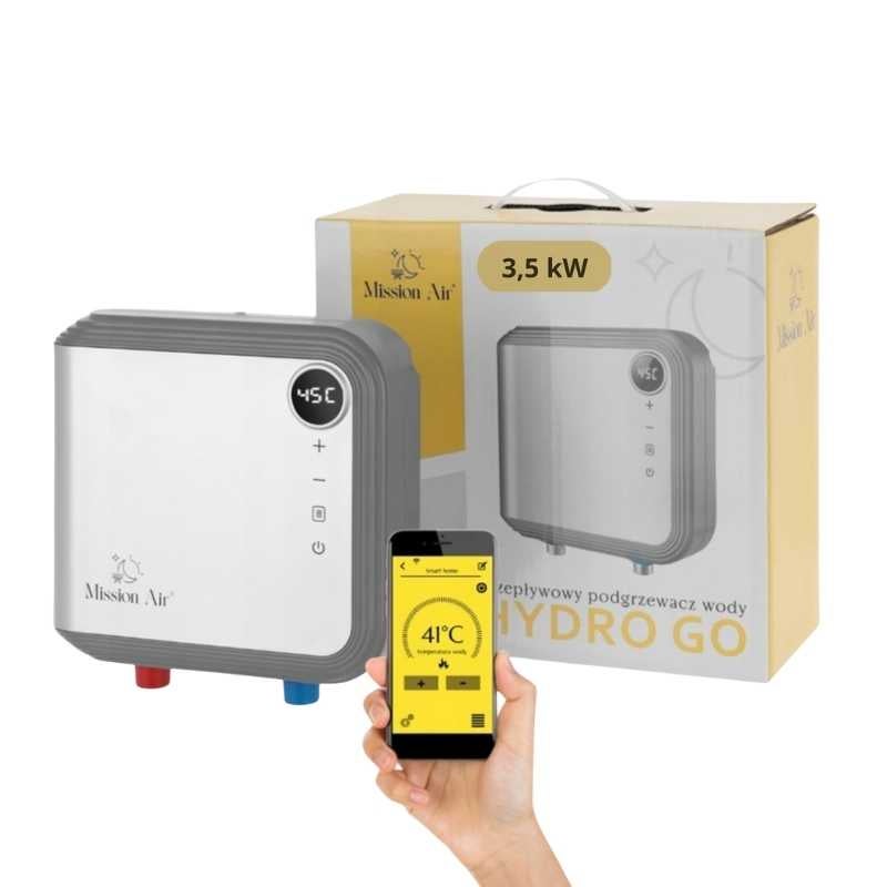 Przepływowy podgrzewacz wody HYDRO GO 3,5kW WIFI