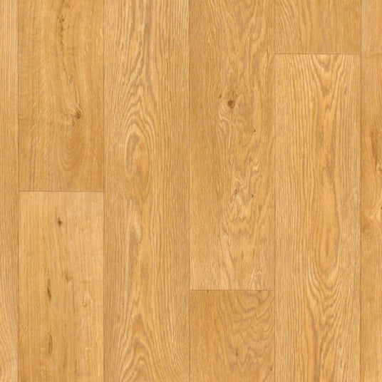 Primer suelo vinílico - parquet tradicional efecto roble - rollo 4m x 3m