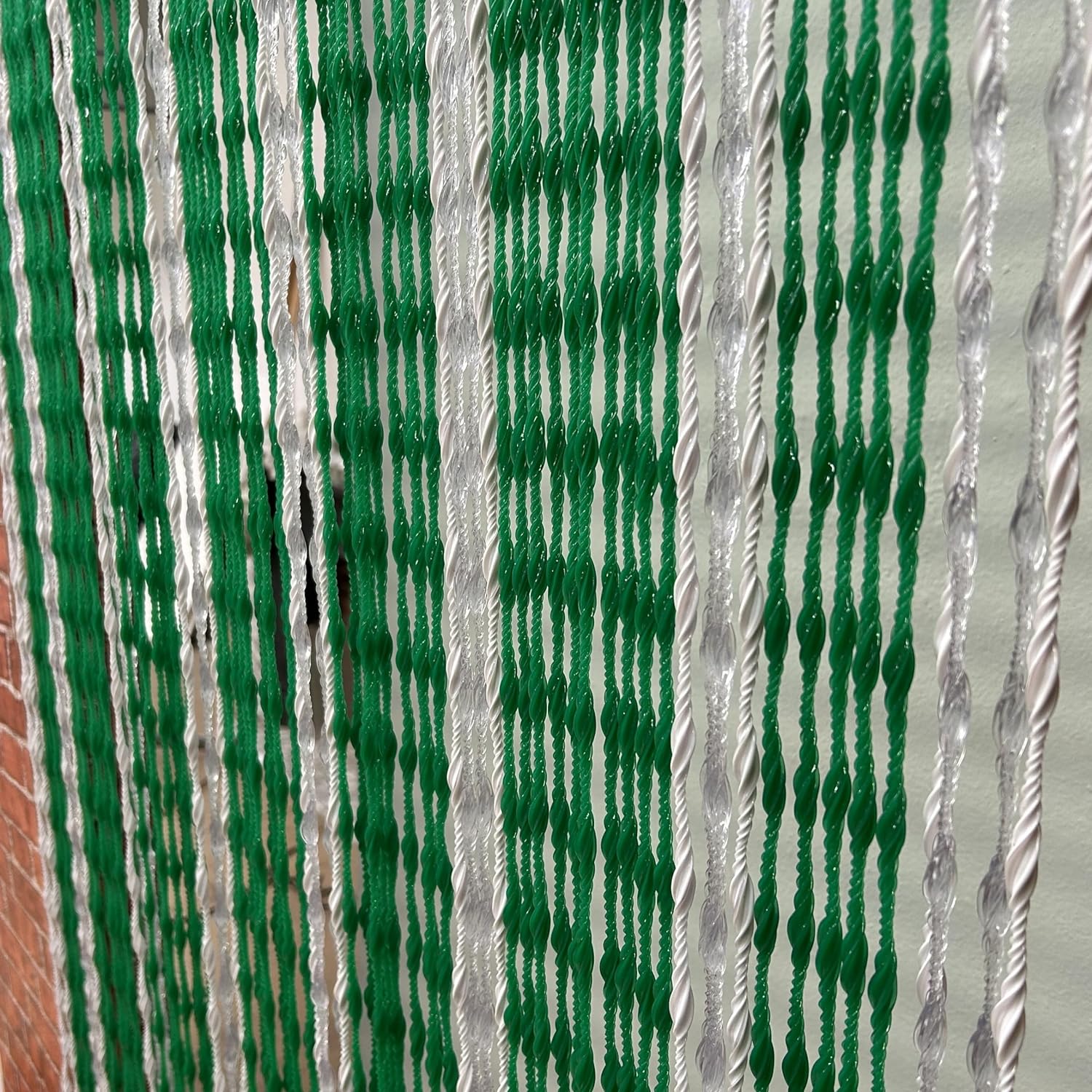 Rideau anti-mouches et ameublement - Convient pour l'extérieur et l'intérieur. Fabriqué en Italie. Taille 90x220H modèle Tarquinia cd:4000. - 3