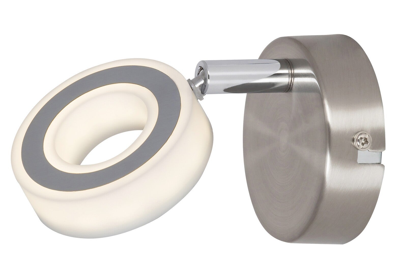 Kinkiet ścienny Zora chromowany chrom satyna LED 4.5W 4000K 400lm styl nowoczesny wym: 12 x 8 x 8 cm metal IP20 Rabalux